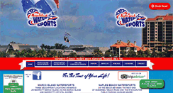 Desktop Screenshot of marcoislandwatersports.com